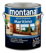 Verniz Água Marítimo Natural Brilho - Montana 3,6L