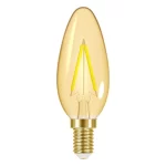 Lâmpada Led Vintage Vela Bico Torcido - B35 Bivolt Taschibra