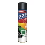 Tinta Spray Decor Preto Fosco - Colorgin 360ml
