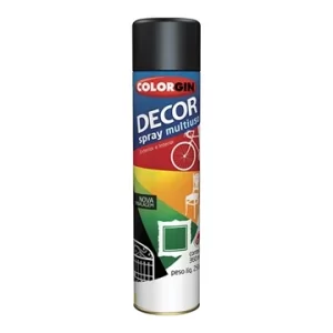 Tinta Spray Decor Grafite Metálico - Colorgin 360ml