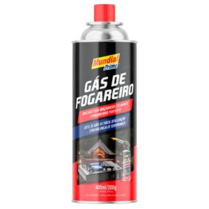 Gás Para Maçarico Fogareiro - Mundial Prime 400ml