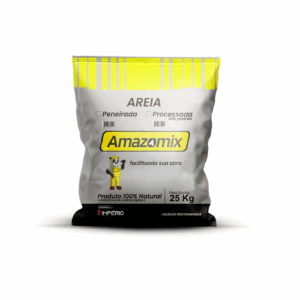 Areia Peneirada 25Kg - Amazomix