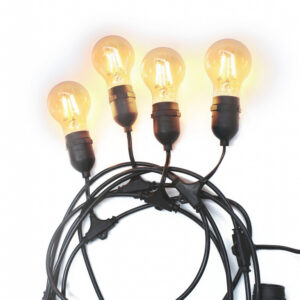 Cordão Cipro c/ 8 Soquetes E27 com Prolongador