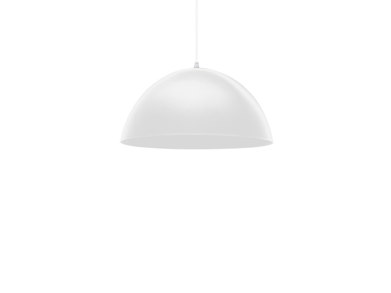 Pendente Taschibra Design TD 821F S/Lamp Branco Fosco