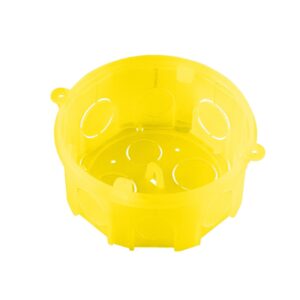 Caixa de Embutir 4x4 Amarela octog - Tramontina