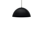Pendente Taschibra Design TD 821F MD S/Lamp Preto Fosco