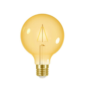 Lâmpada Led Filamento Vintage Globo G95 Autovolt Âmber - Taschibra