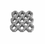 Pisograma Tipo Tela 45X45X08 35MPA - Manaus Block