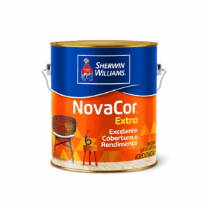 Tinta Acrílica Semi Brilho Novacor 3,6l Gelo - Sherwin Williams
