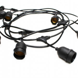 Cordão Cipro c/ 8 Soquetes E27