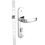 Fechadura Icaro Reta - Externa Cromado