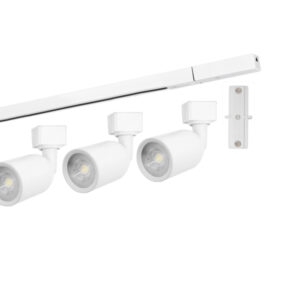 Kit Trilho Taschibra Direct LED 3000k Branco Luz Quente
