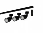Kit Trilho Taschibra Direct LED 6500K Preto Luz Fria