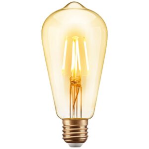 Lâmpada Led Filameno Vintage St64 4w Âmbar E27 - Taschibra