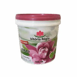 Tinta Acrílica 15L Branco - Vitória Regia