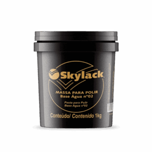 Massa para Polir Branca Nº 2 Base D'Agua 1KG - Skylack