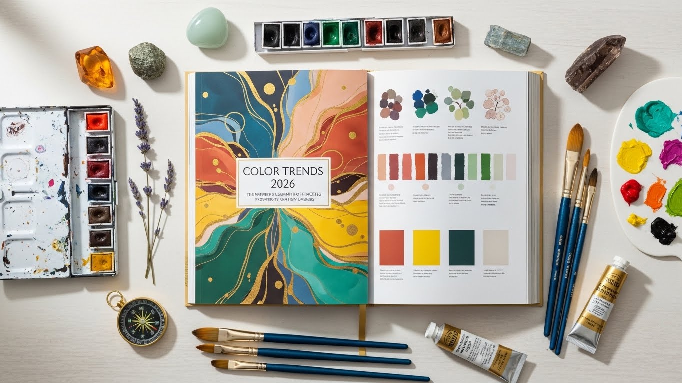 Tendências de Cores 2026: Guia Definitivo da Casa do Pintor para Atrair Prosperidade e Novas Energias