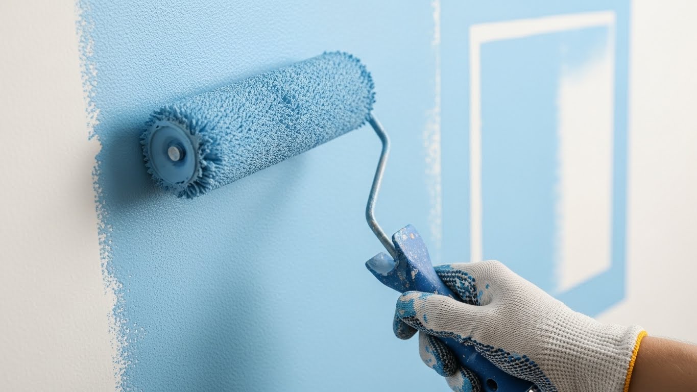 Rolo de Lã ou de Espuma? O Guia Absoluto para Escolher a Ferramenta Certa e Economizar Tinta