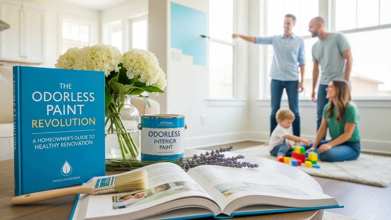 Guia de Tintas Sem Cheiro para Renovar sua Casa com Saúde e Conforto